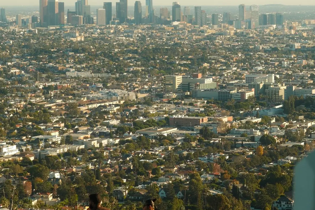Los Angeles skyline from Griffith Observatory